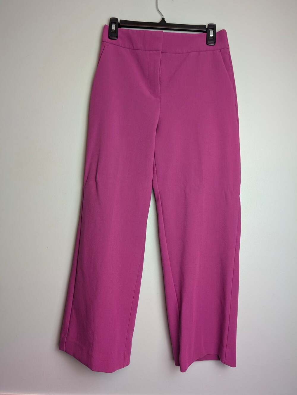 Barbiecore Workwear Ann Taylor Factory Pants Magenta Purple